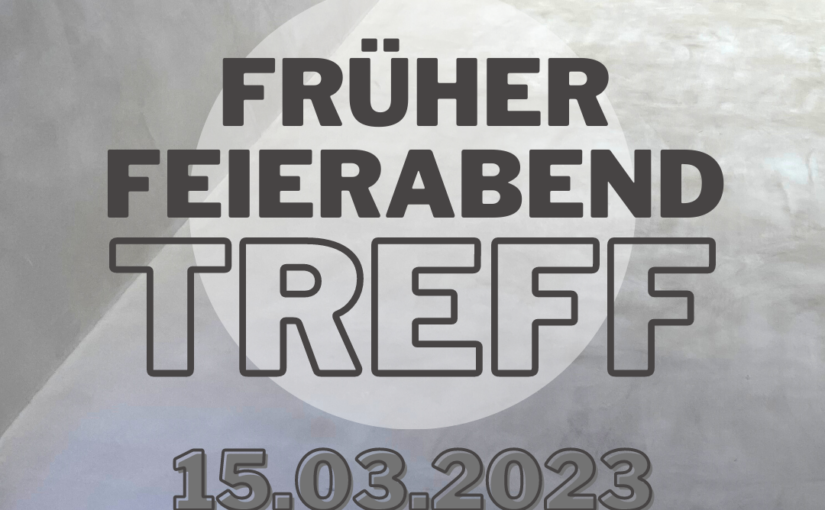 Früher Feierabend Treff No. 13 – Planung mit Lehmbaustoffen